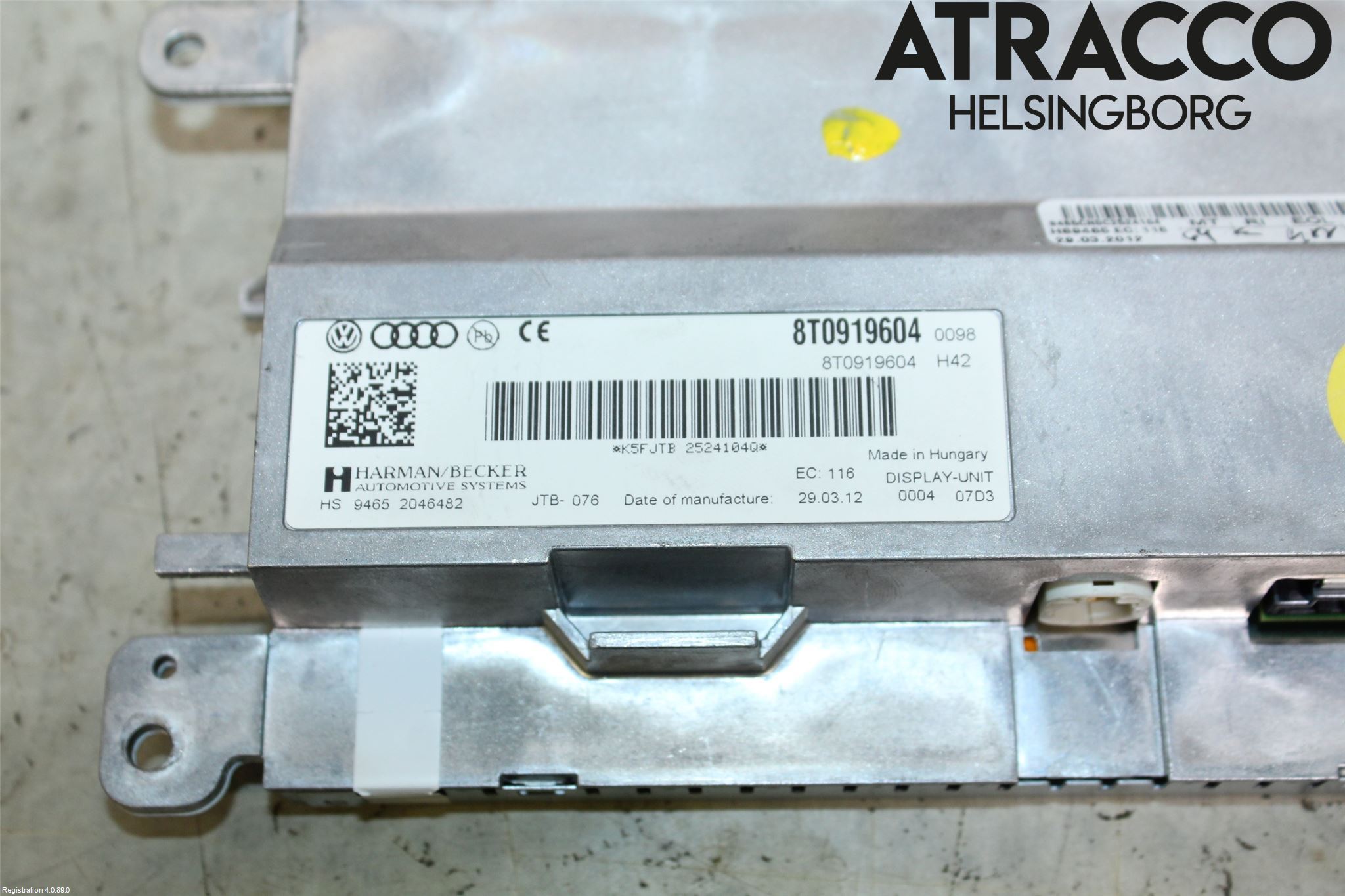 Audi Q7/SQ7 Multifunktionsdisplay