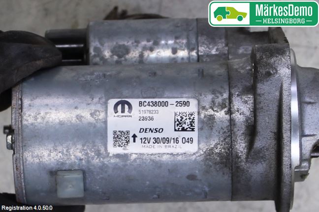 Fiat TIPO/CROSS 16- Startmotor