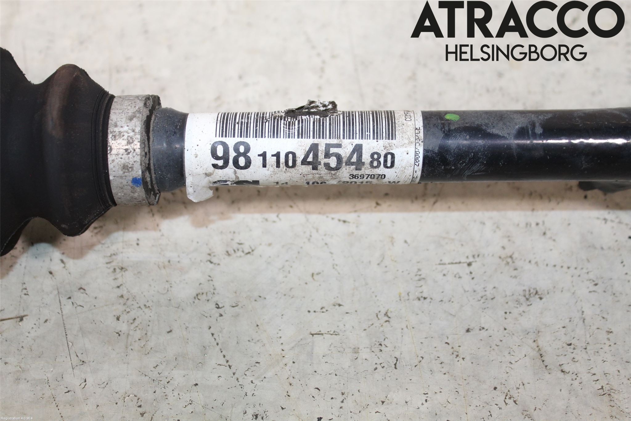 Peugeot 508 11-18 Drivaxel Fram Vänster