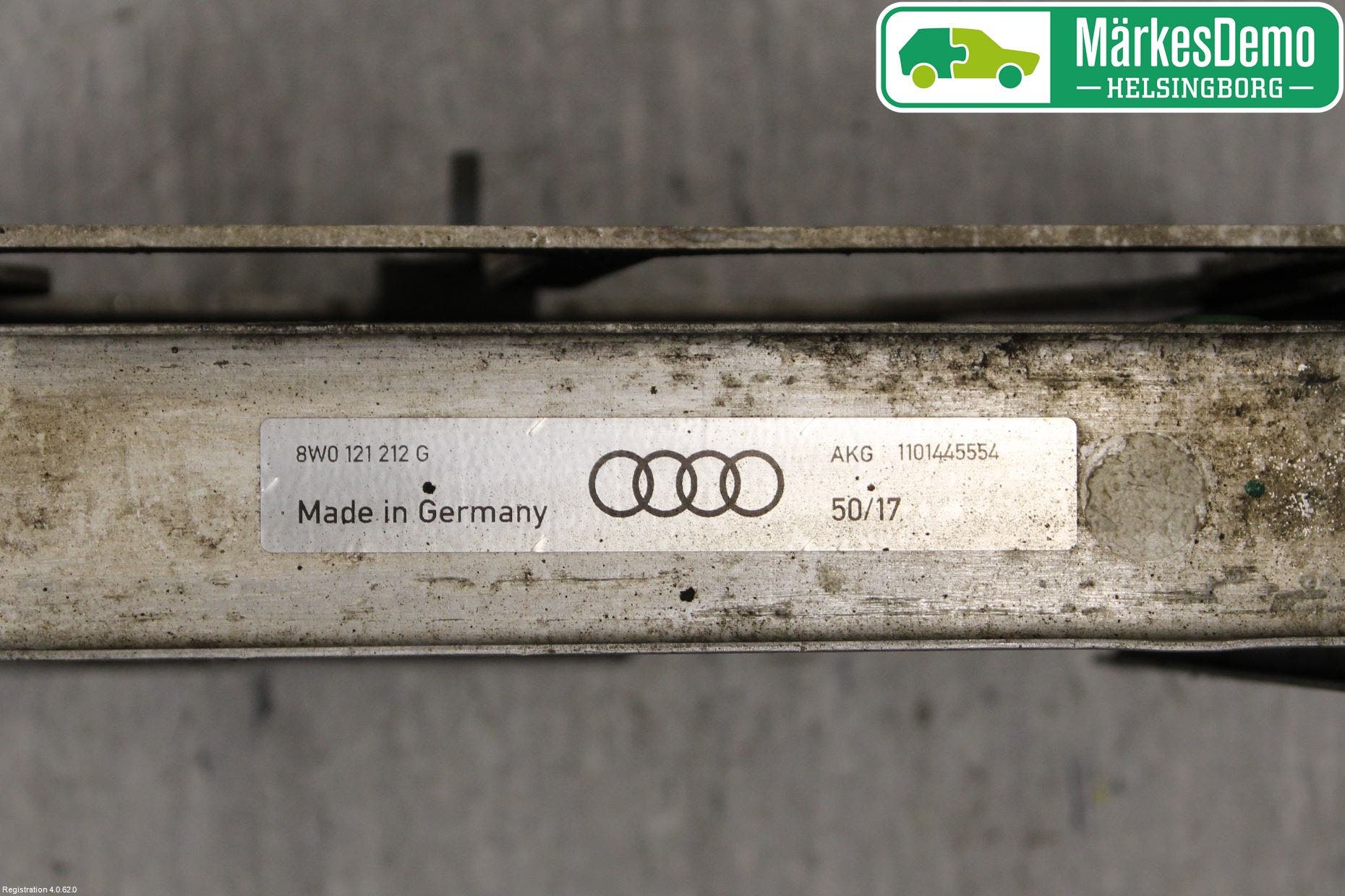 Audi A4/S4 B9 16-19 Kylare Aut