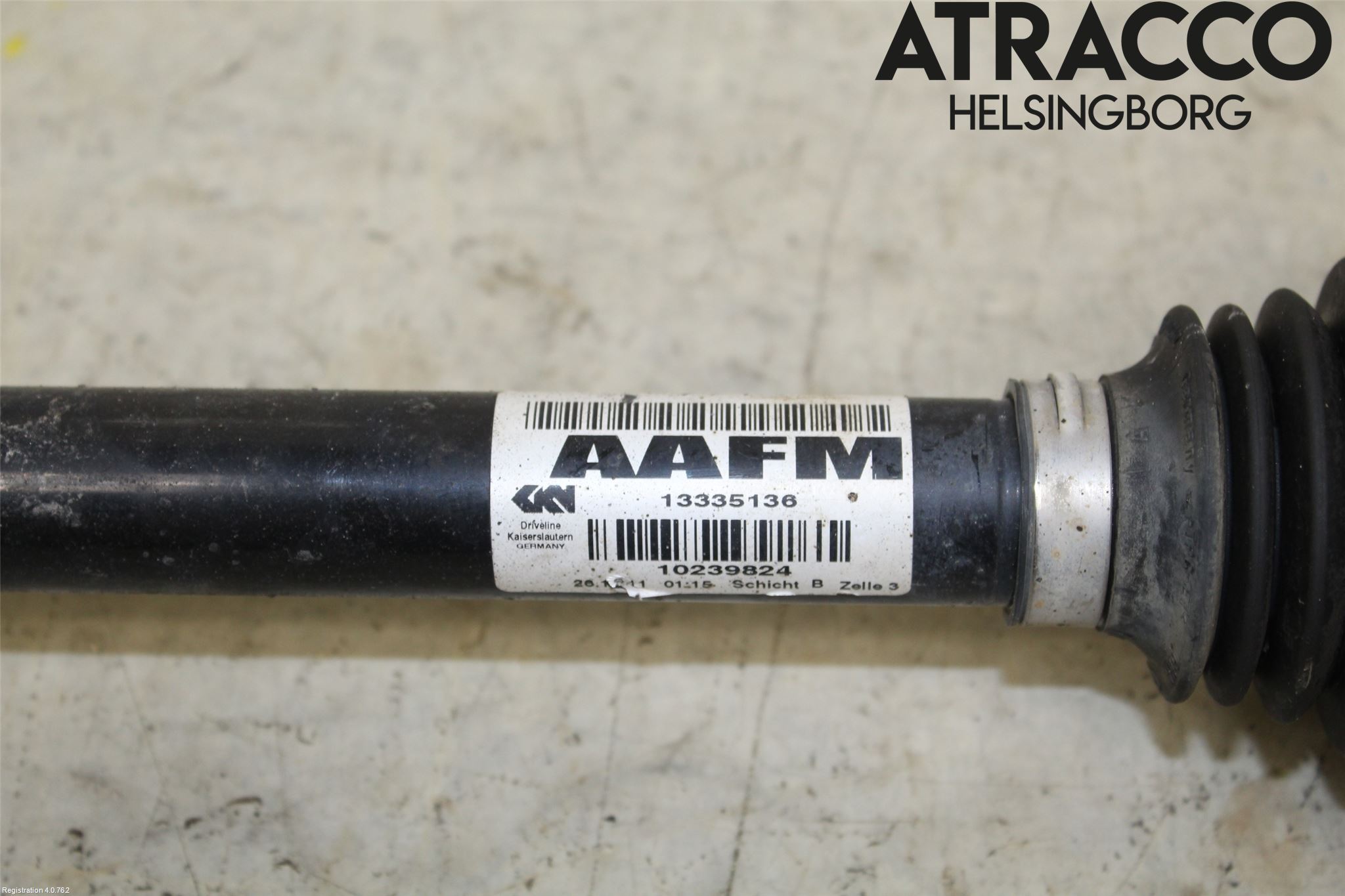 Opel ASTRA J 10-15 Drivaxel Fram Höger