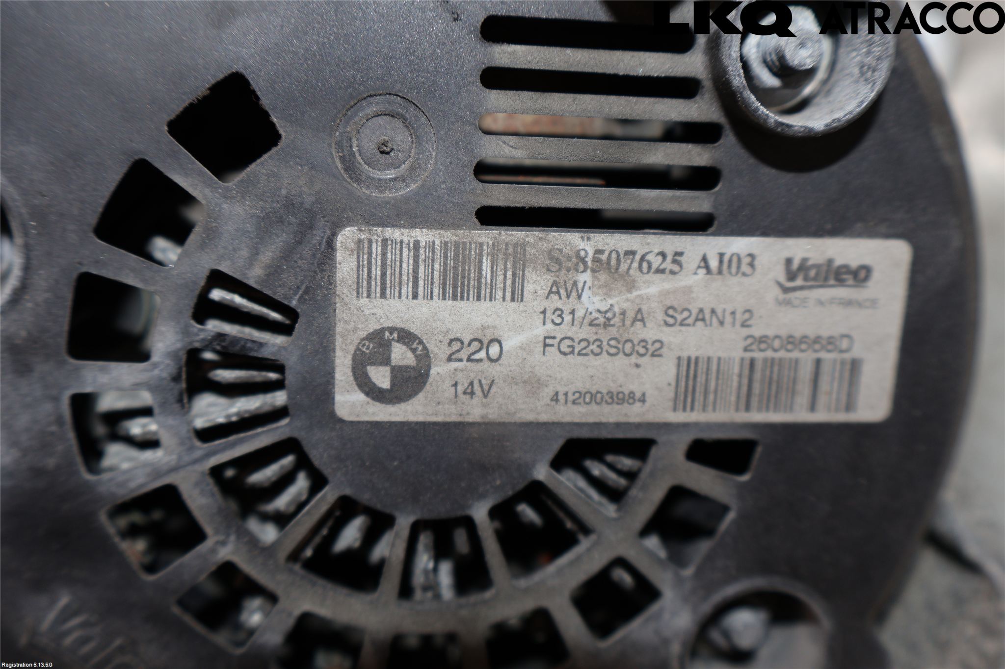 BMW 5 F10/F11/F18 09-17 Generator
