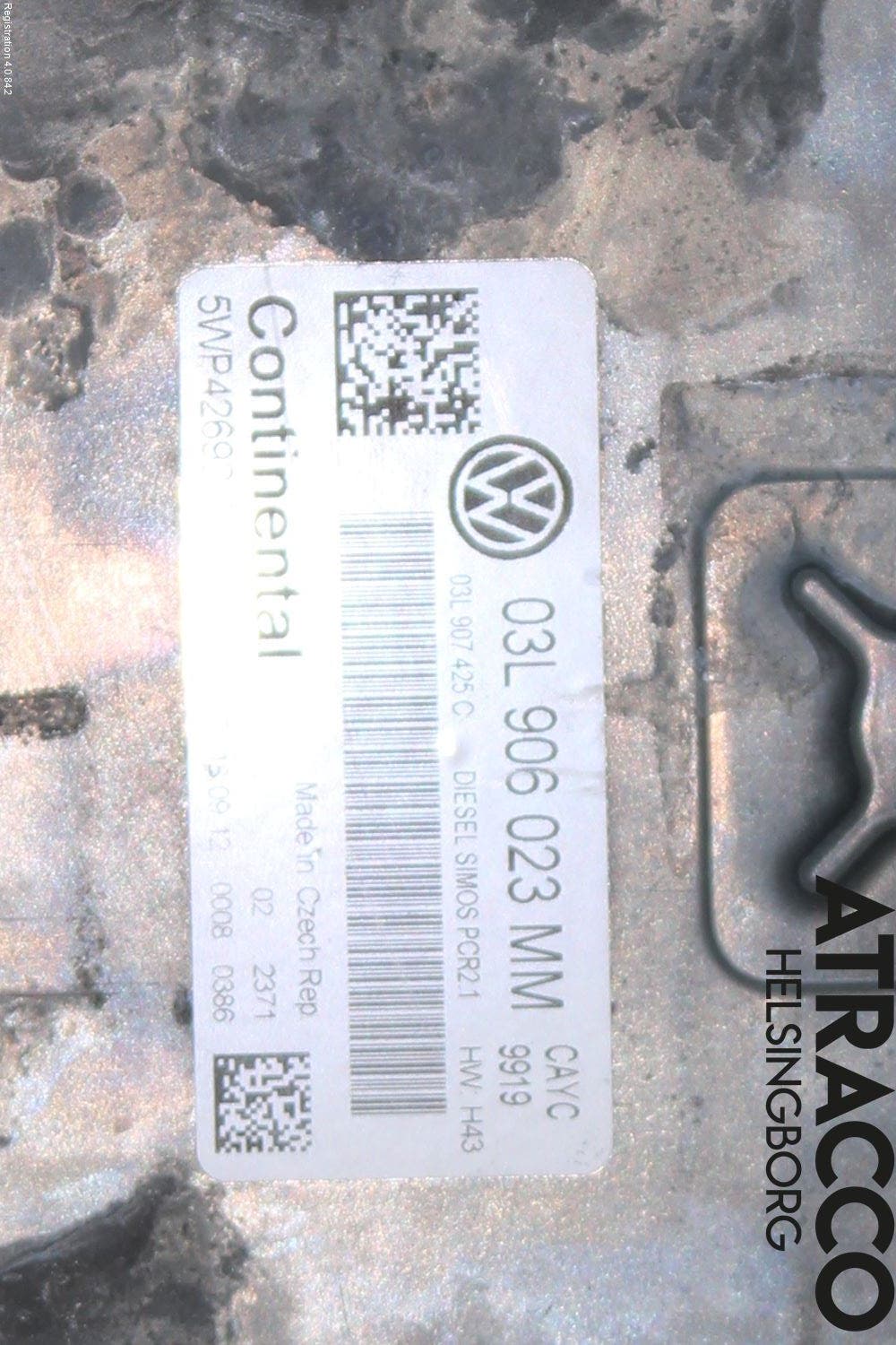 Volkswagen VW GOLF VI 09-13 Styrenhet Inspump Diesel