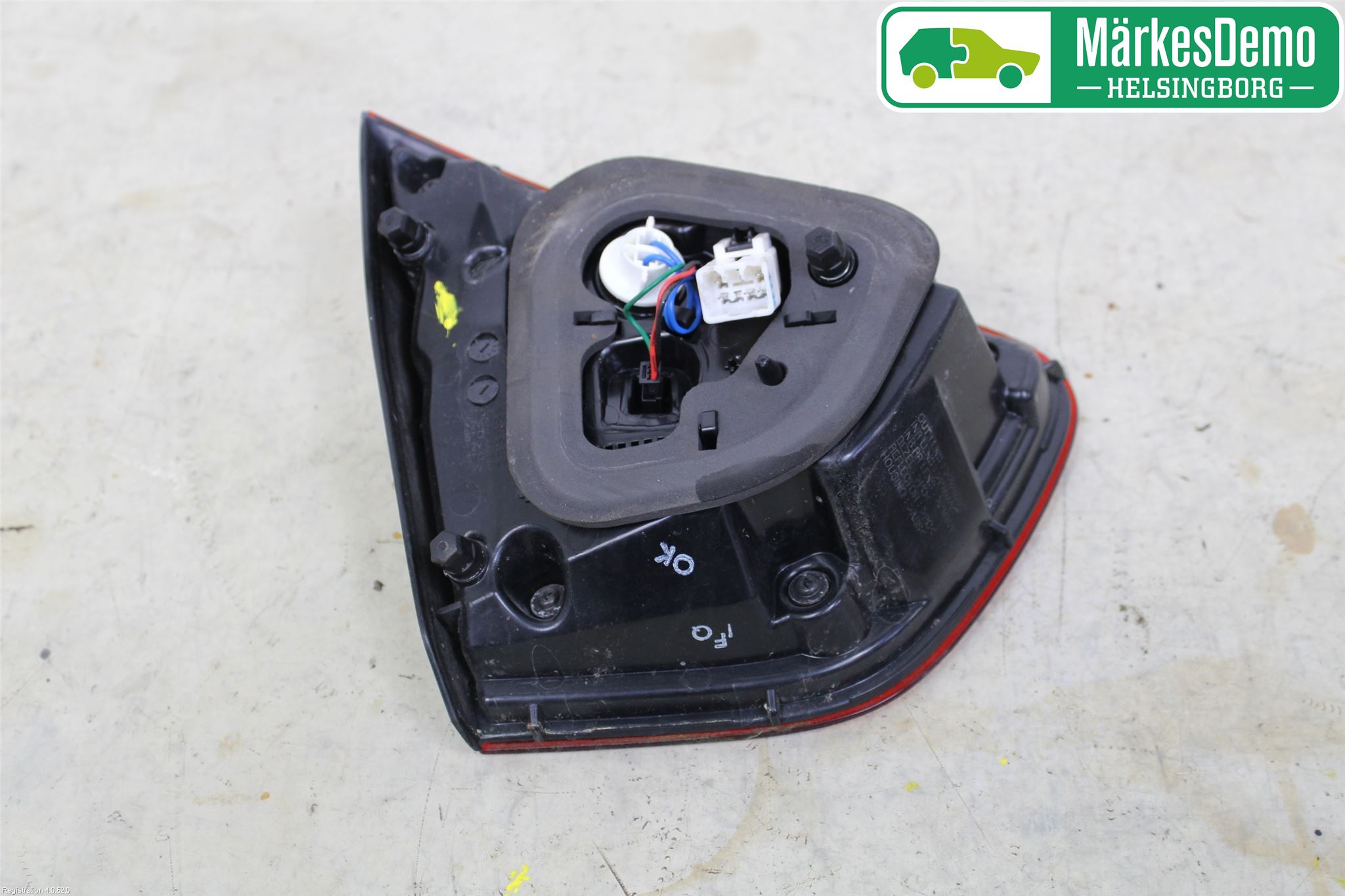 Kia RIO 12-16 Bakljus Lucka Hö