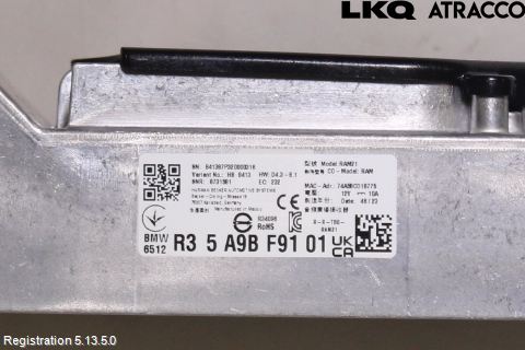 BMW X5 G05 18- Radio-Stereo Förstärkare