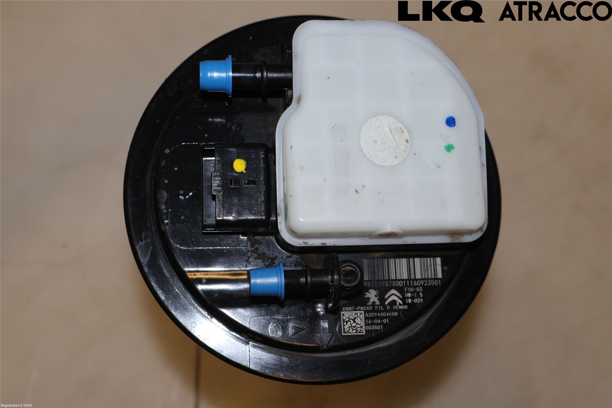 Peugeot PARTNER 16-18 Bränslepump El