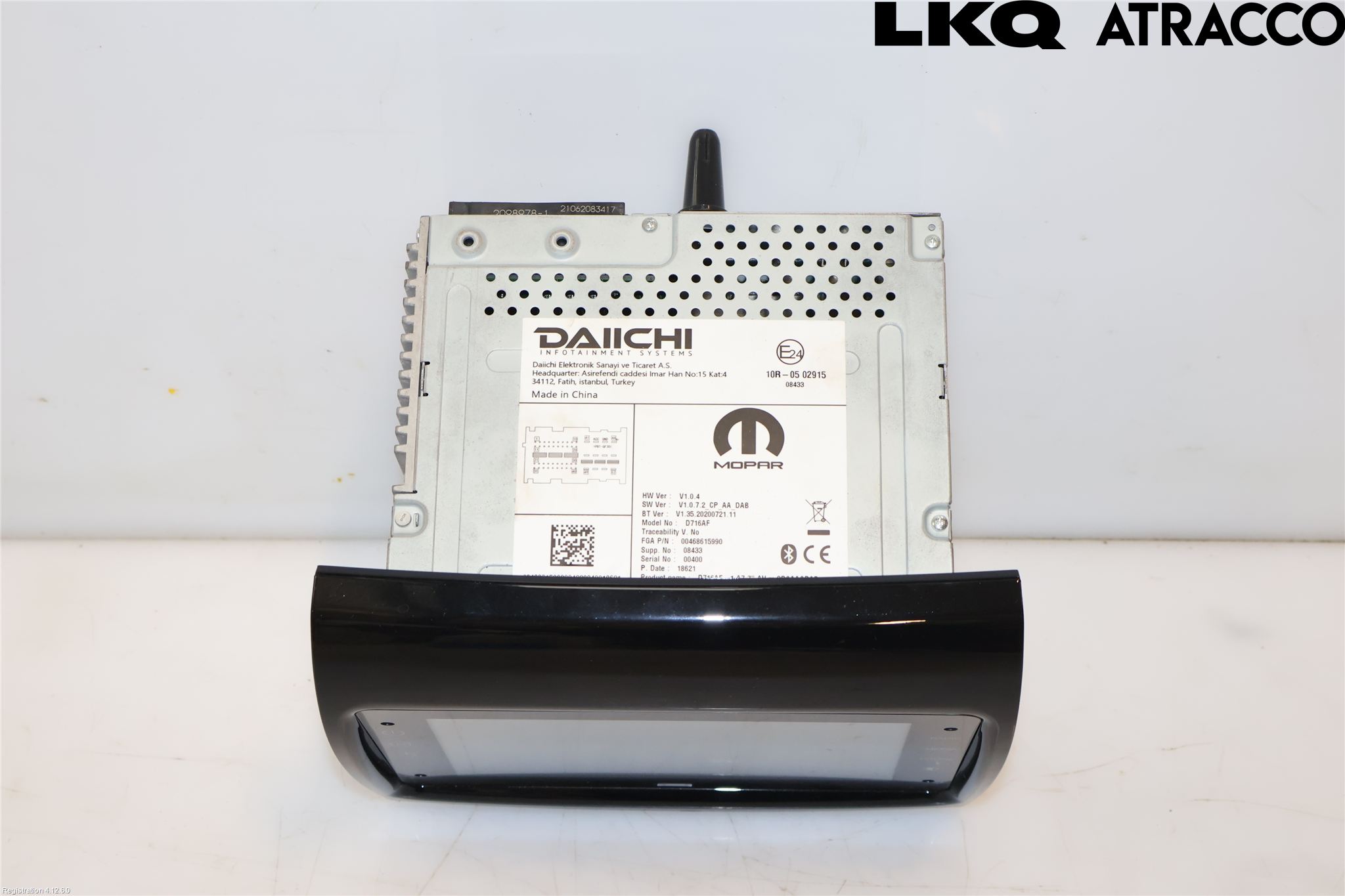 Fiat DUCATO/E-DUCATO 24- Cd Radio - Multimediapanel