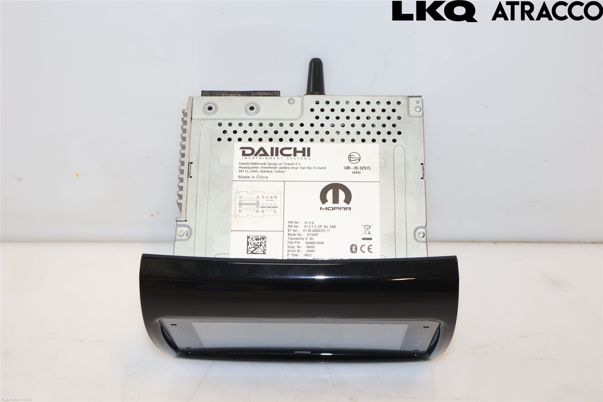 Fiat DUCATO/E-DUCATO 24- Cd Radio - Multimediapanel