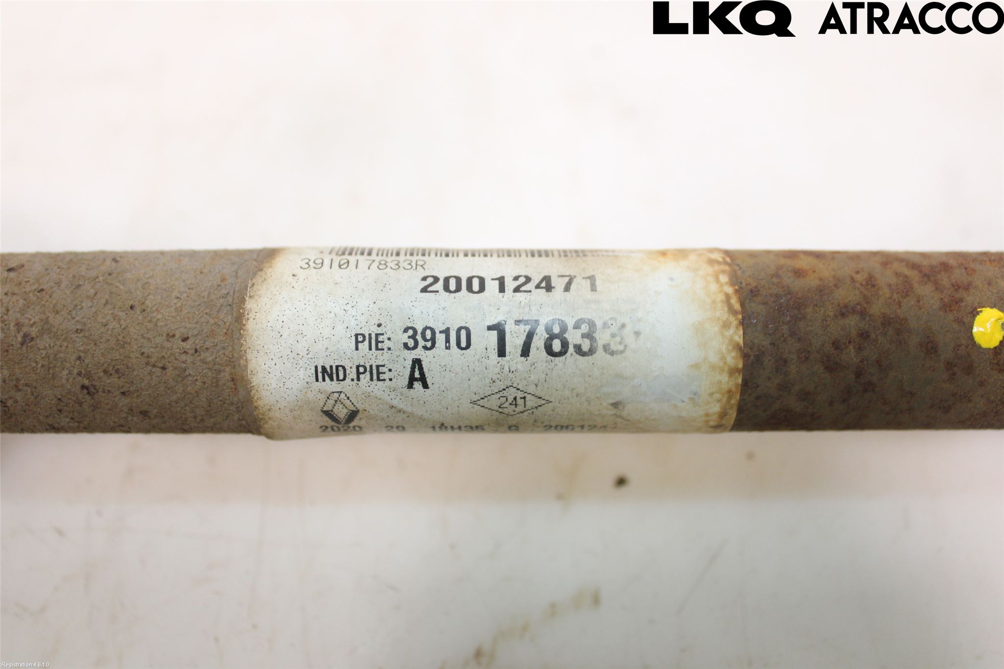 Renault KANGOO II 15-21 Drivaxel Fram Vänster