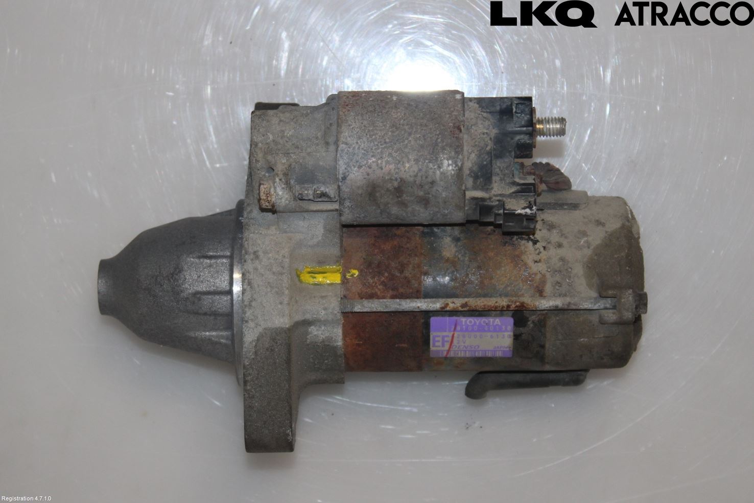 Toyota iQ Startmotor
