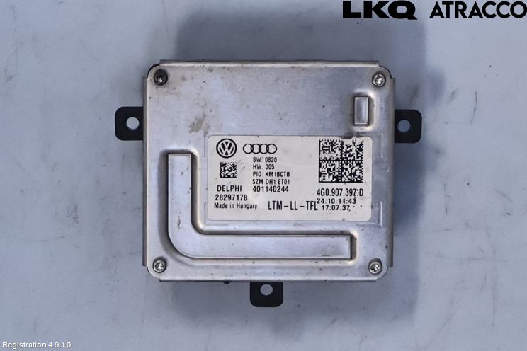 Audi A6/S6 4G 11-18 Styrenhet Strålkastare