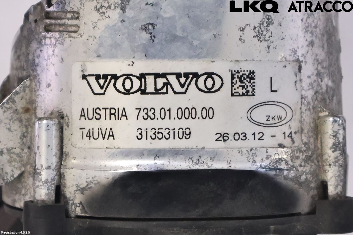 Volvo C30 10-13 Dimljus-Varselljus Fram