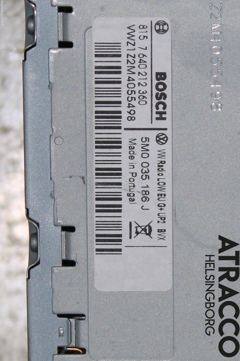 Volkswagen VW TRANSP/CARAVELLE (T5) 04-15 Cd Radio - Multimediapanel