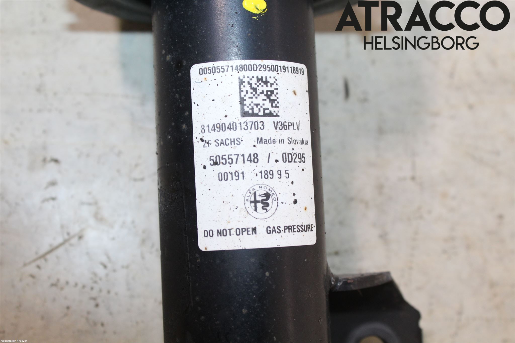 Alfa GIULIA Fjäderben Fram Höger