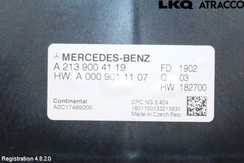 Mercedes-Benz MB AMG GT (C190/R190) 14-22 Styrenhet Övrigt