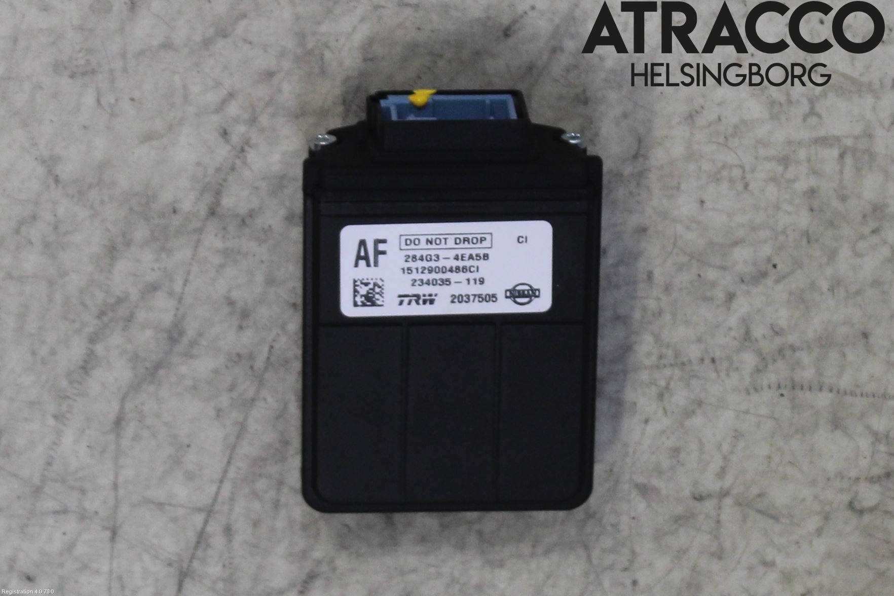 Nissan QASHQAI 14-17 Sensor Aktivt Kollisionsskydd