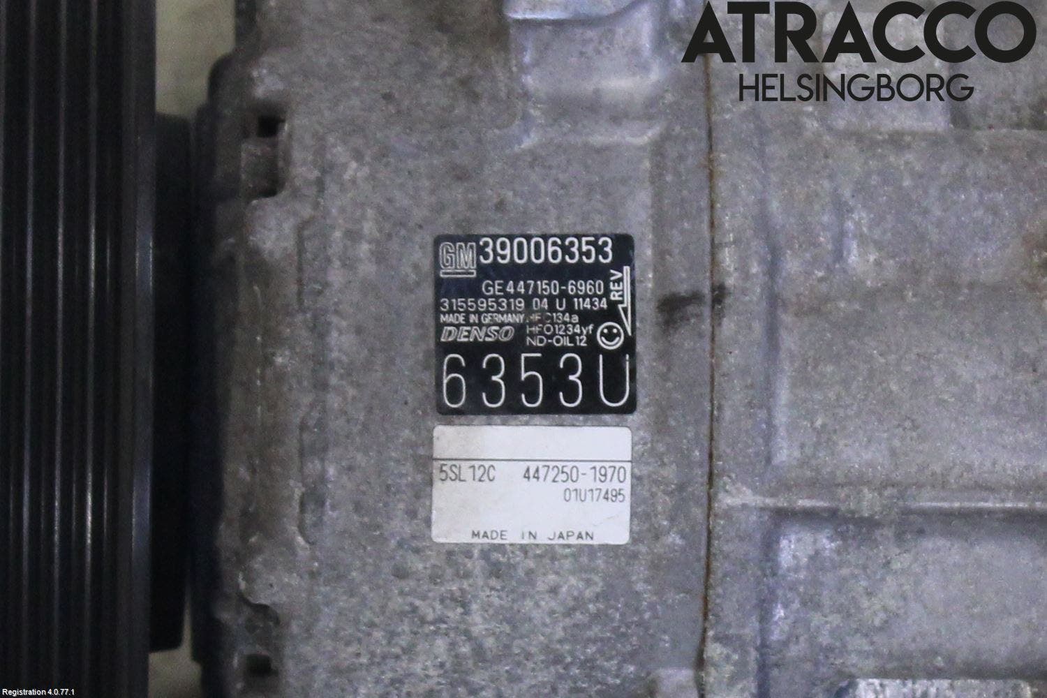 Opel CORSA E 15-19 Ac Kompressor