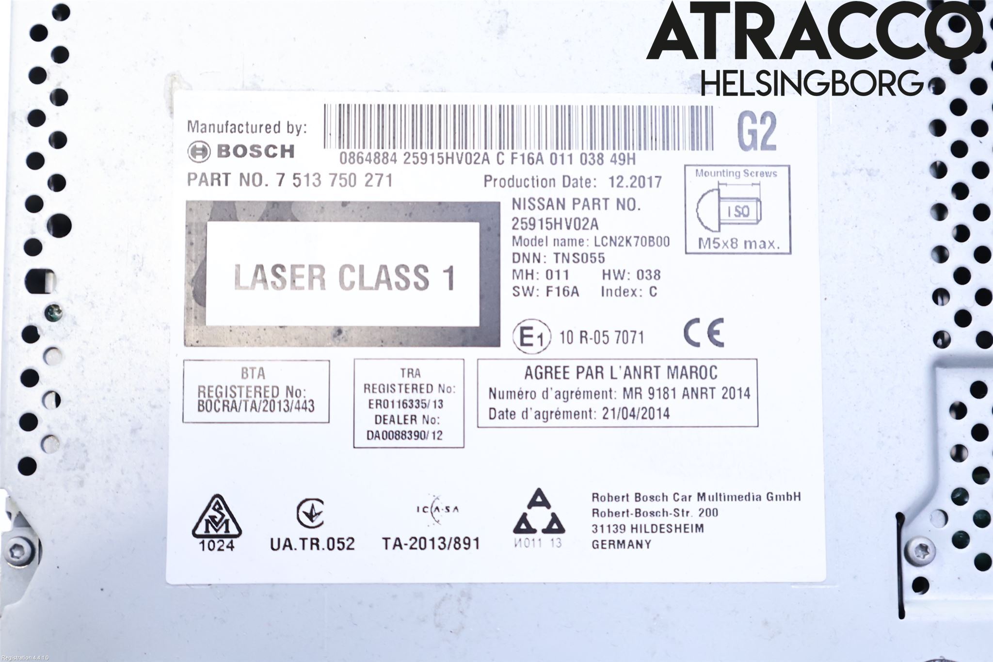 Nissan QASHQAI 17-21 Gps Navigator