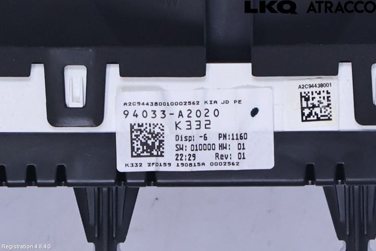 Kia CEED 12-18 Instrument Komb