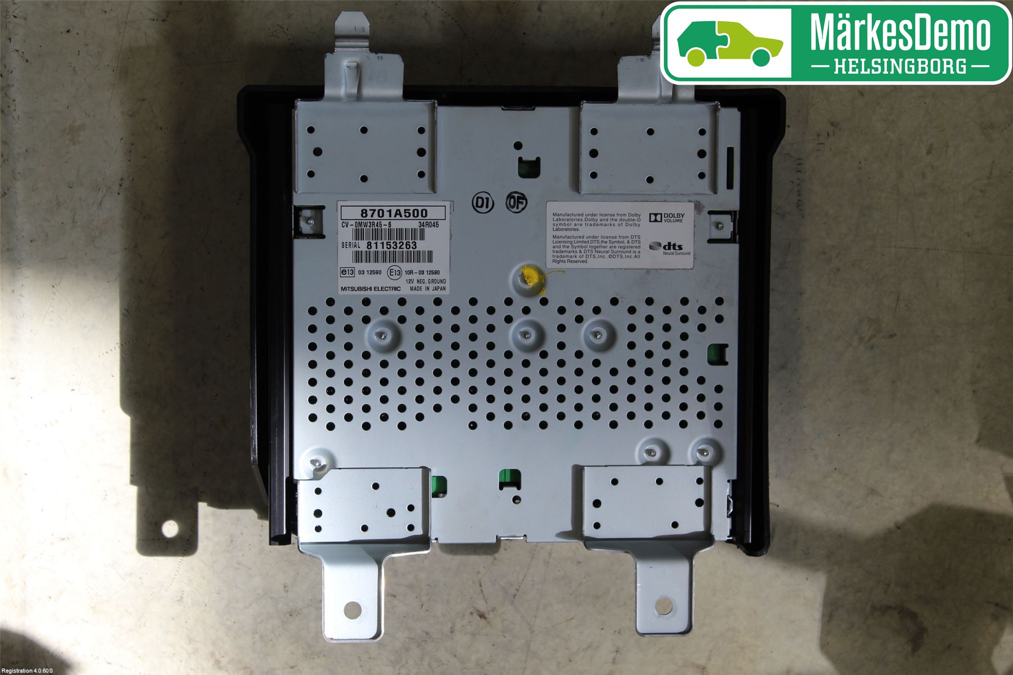 Mitsubishi ECLIPS CROSS Radio-Stereo Förstärkare