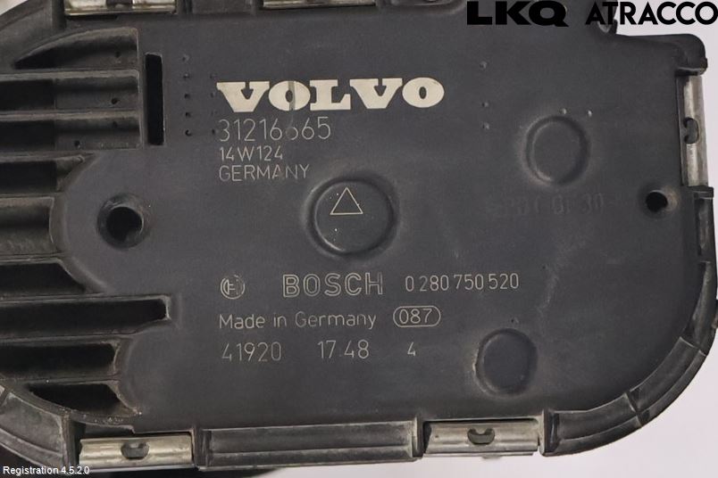 Volvo XC70 14-16 Injspjällhus