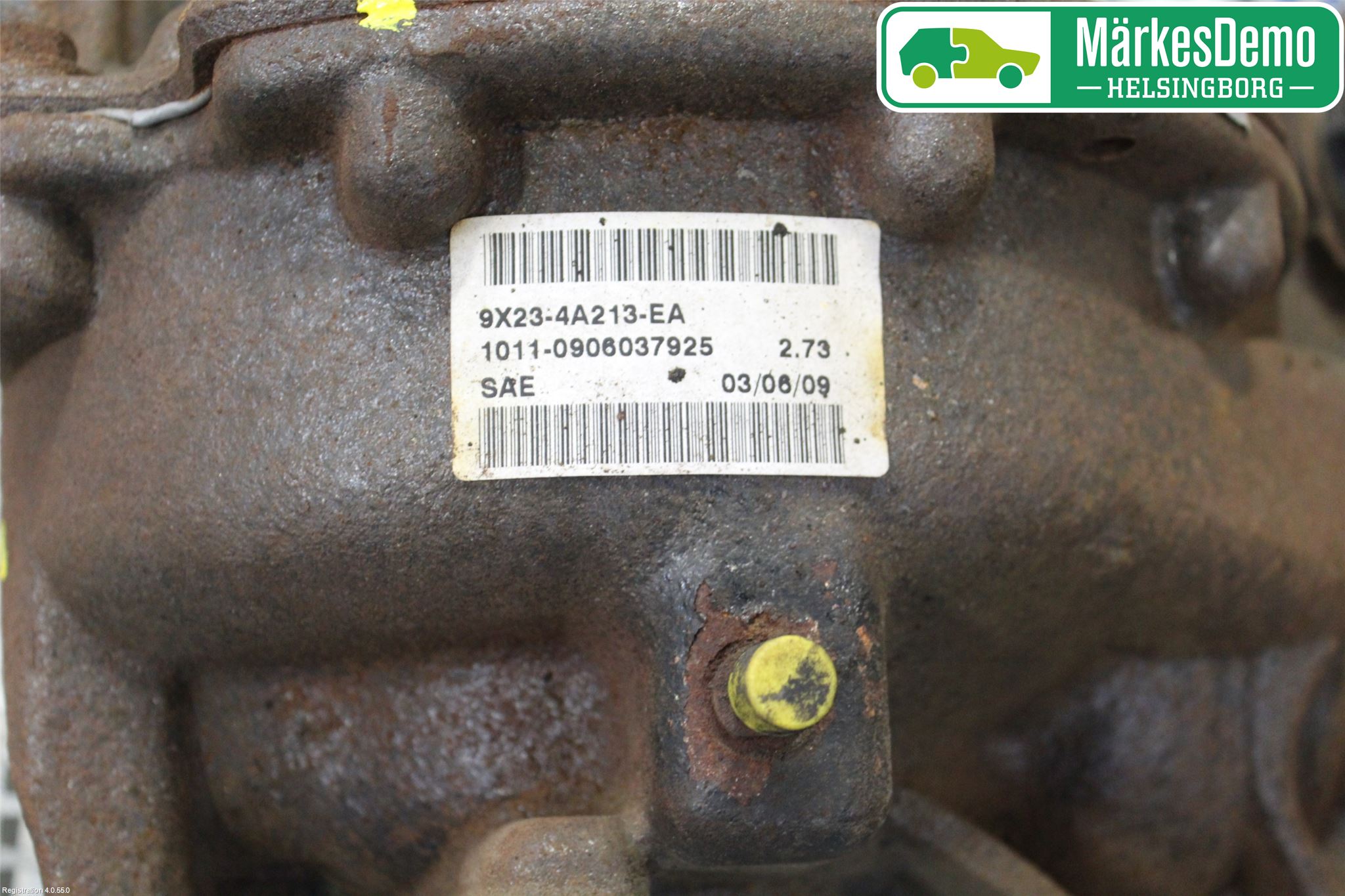 Jaguar XF 08-15 Bakväxel-Diff