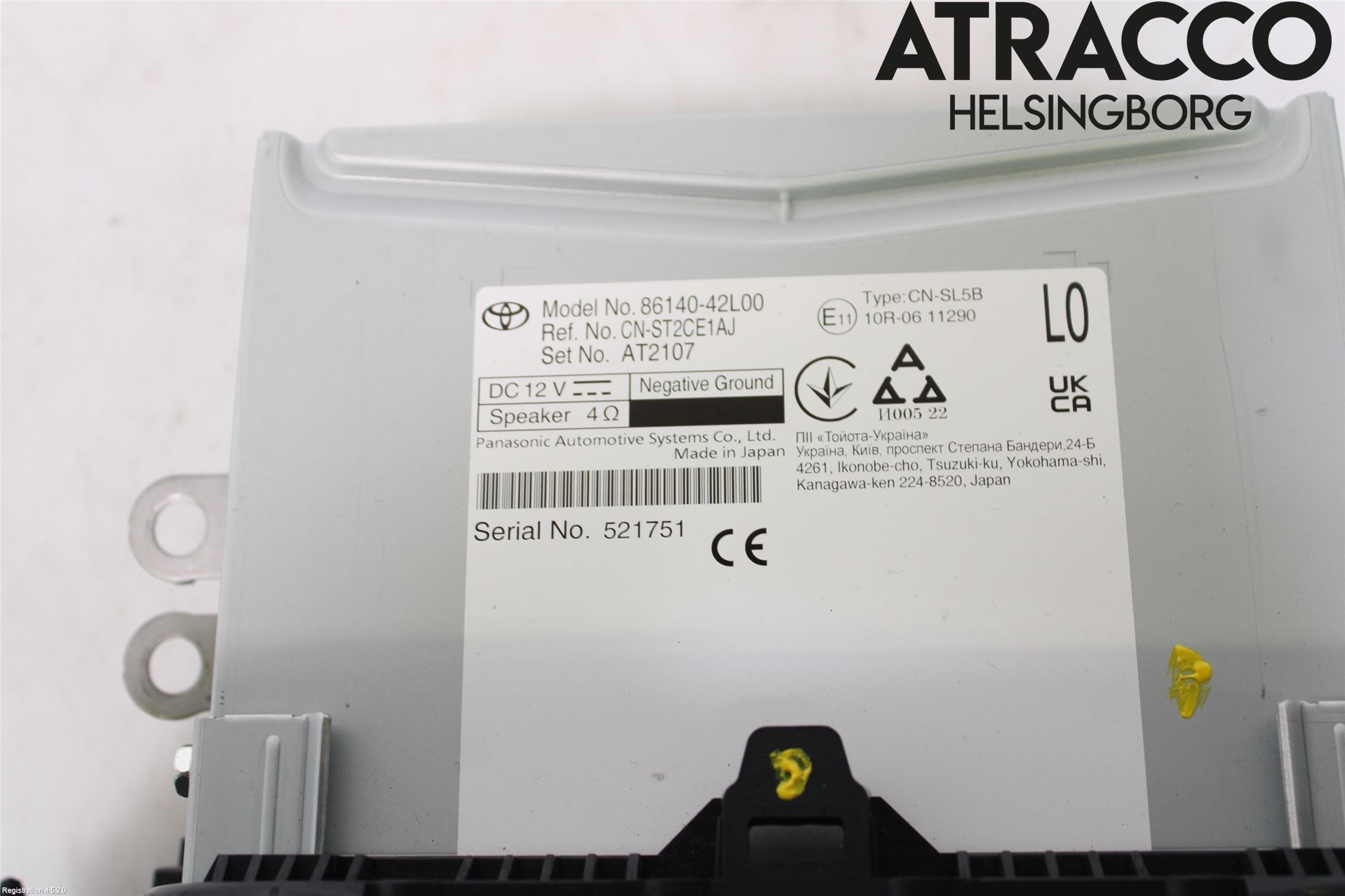 Toyota RAV4 19- Cd Radio - Multimediapanel