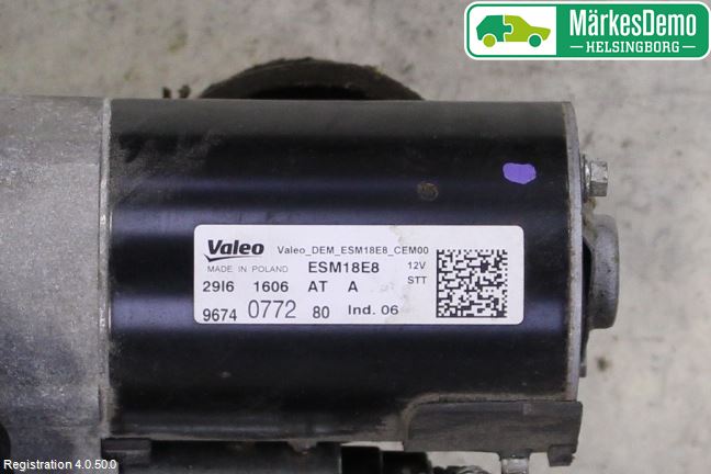 Peugeot 3008 17-24 Startmotor