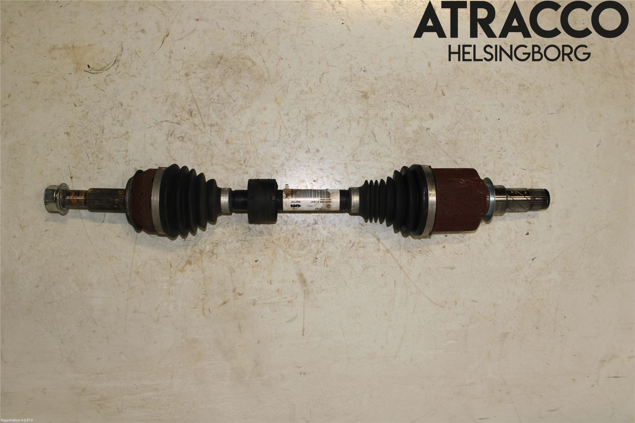 Nissan QASHQAI 17-21 Drivaxel Fram Vänster