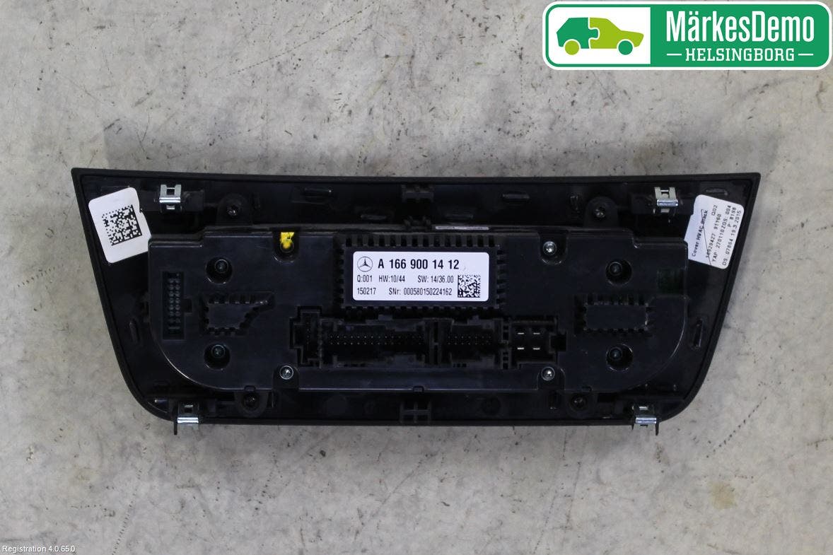 Mercedes-Benz MB GLE COUPÉ (C292) 15-19 Ac Styrenhet Ac Manöveren