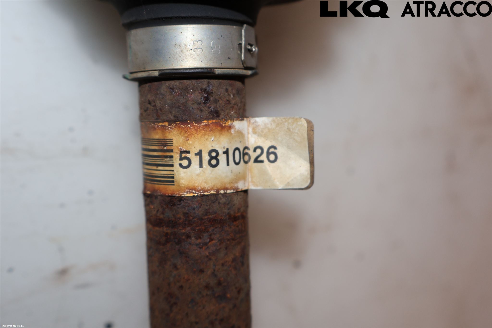 Opel COMBO D 12-18 Drivaxel Fram Vänster