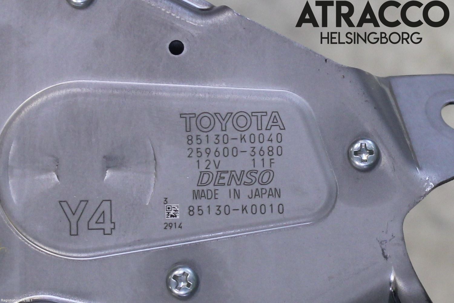 Toyota AYGO X AB70 22- Torkarmotor Baklucka