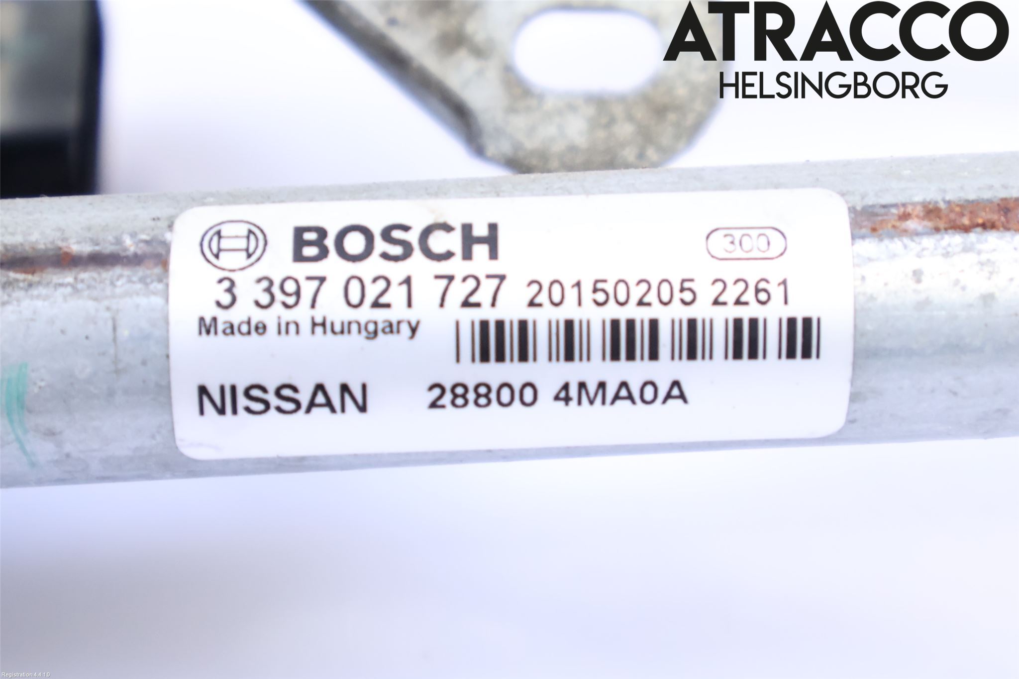 Nissan PULSAR Torkarmekanism Vindruta