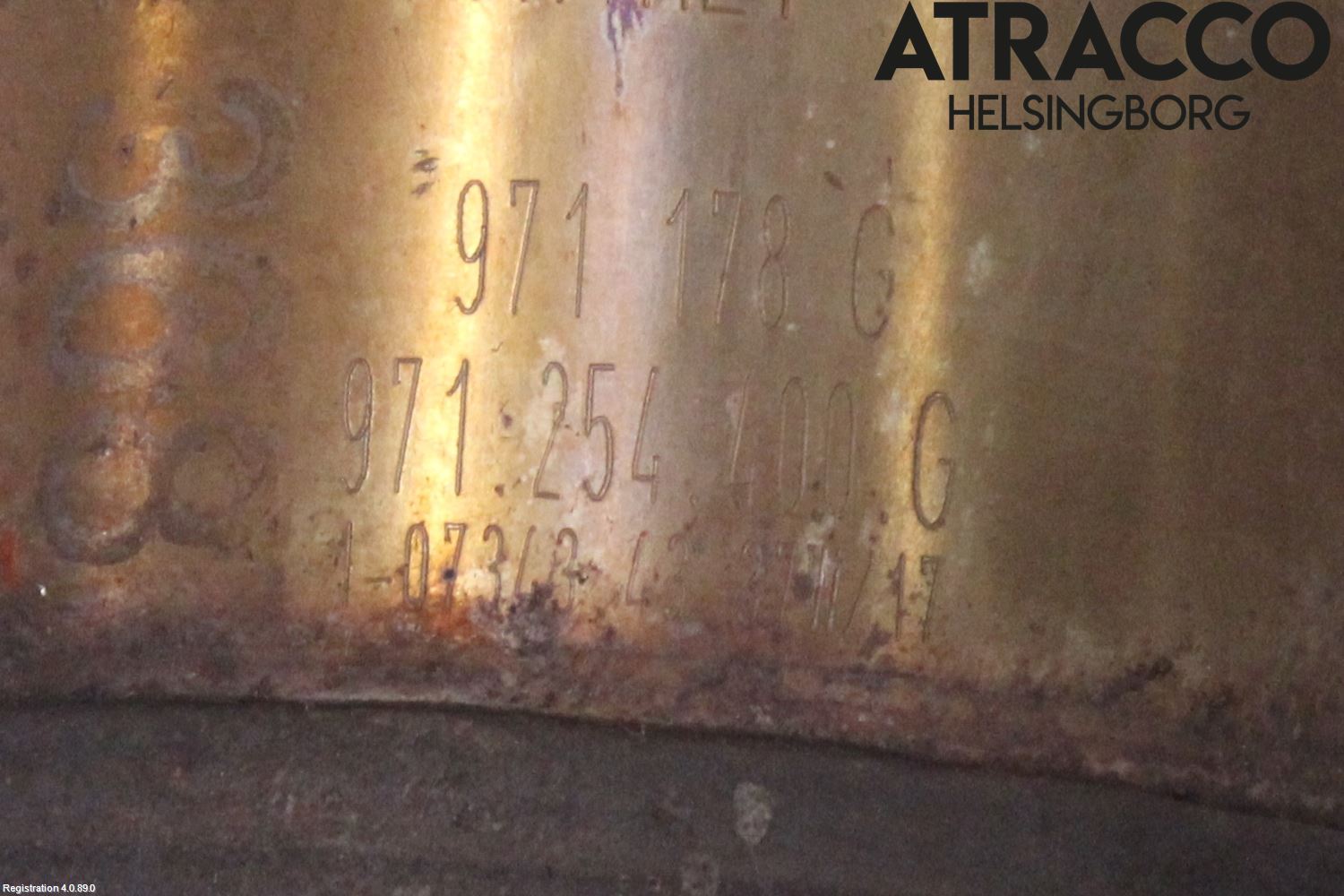 Porsche PANAMERA 09- Katalysator