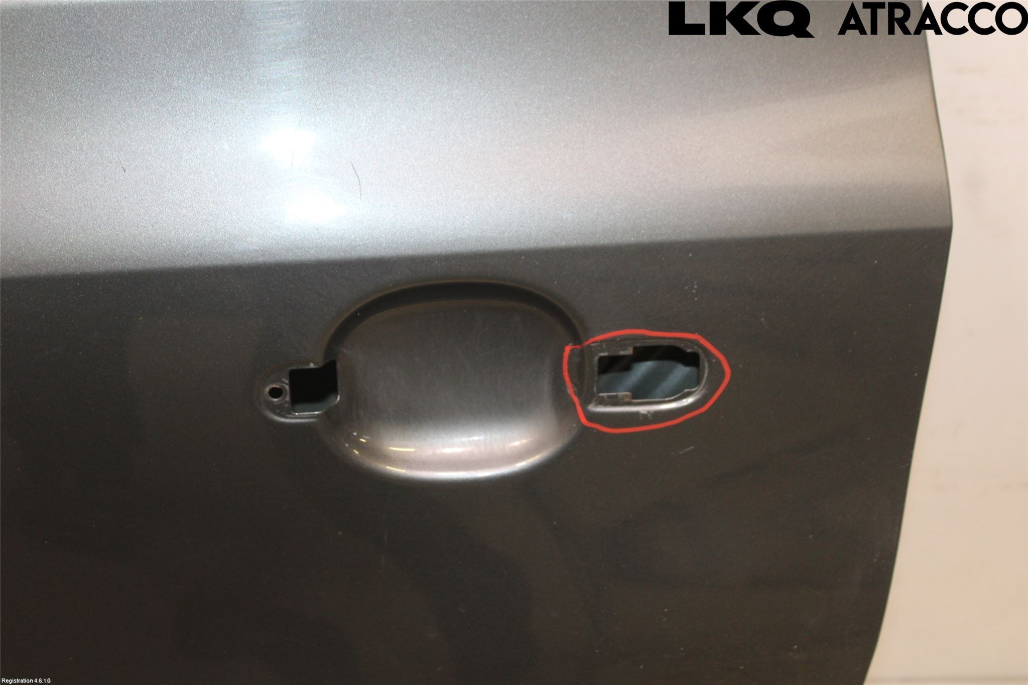 Volkswagen VW TIGUAN 07-16 Dörr Bak Vänster