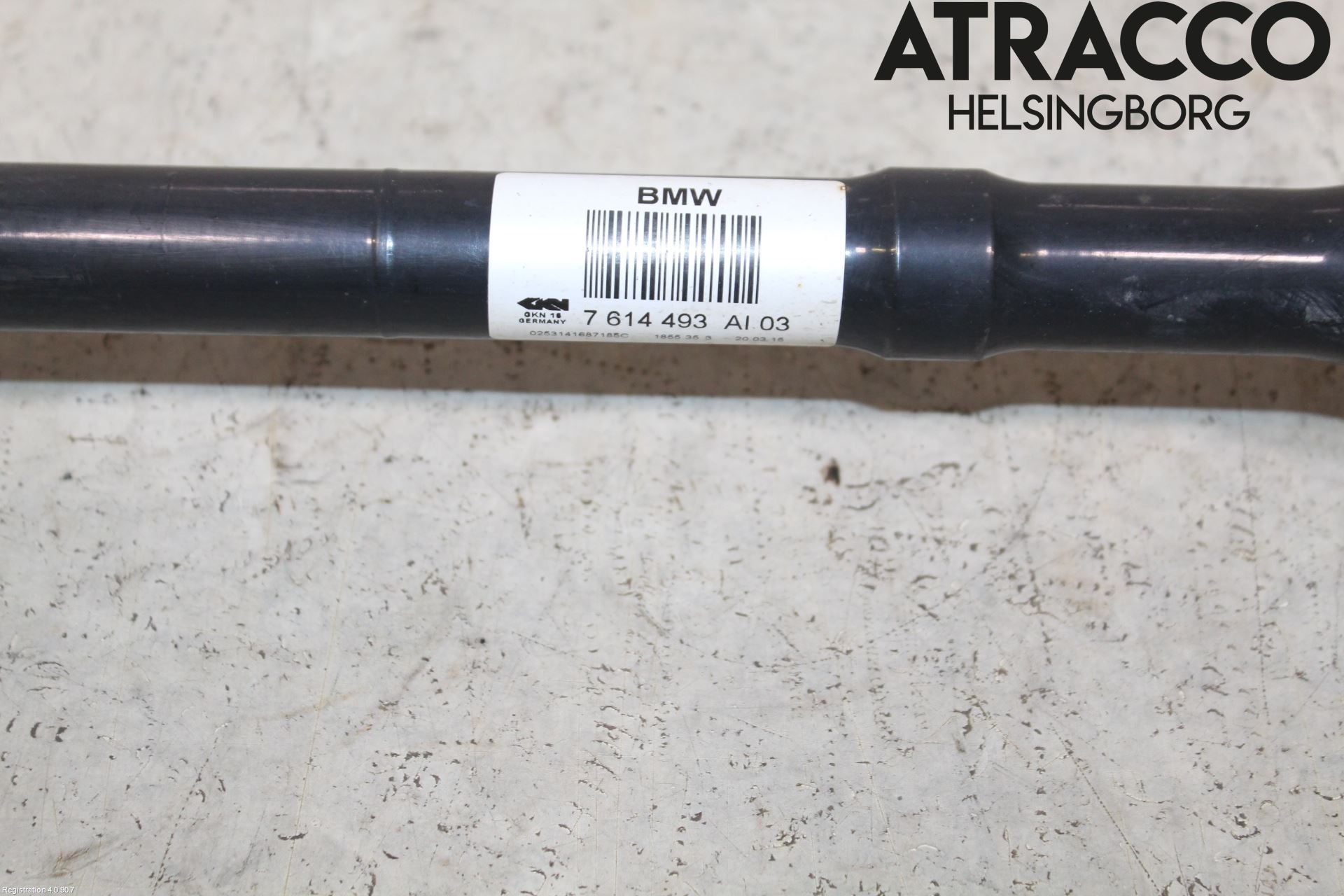 BMW X4 F26 14-18 Drivaxel Bak Vänster