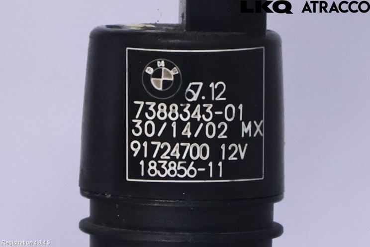 BMW X3 F25 10-17 Spolarpump Baklucka