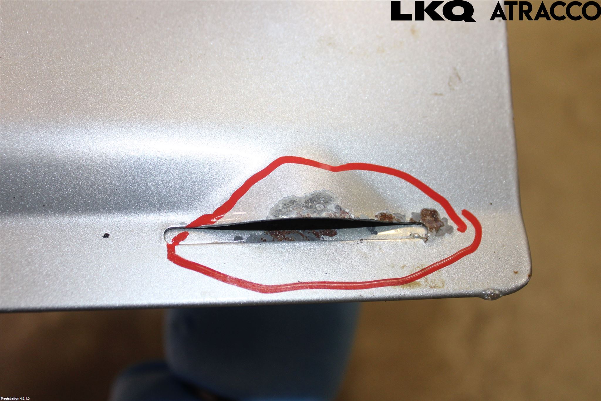 Audi Q5 09-16 Dörr Bak Vänster