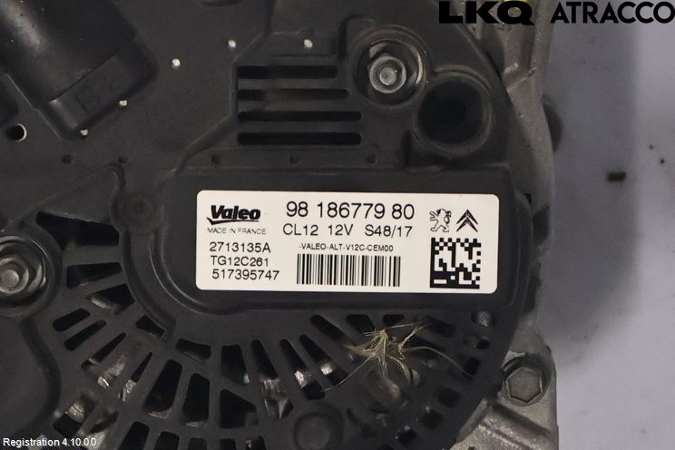 Peugeot PEUGOT 208 16-19 Generator