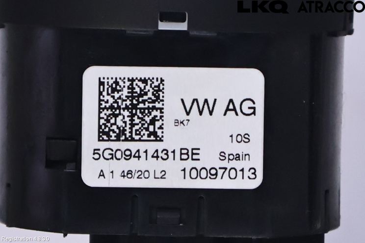 Volkswagen VW T-ROC 18- Strömställare Ljus