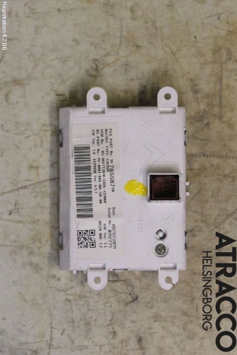 Peugeot 508 11-18 Färddator