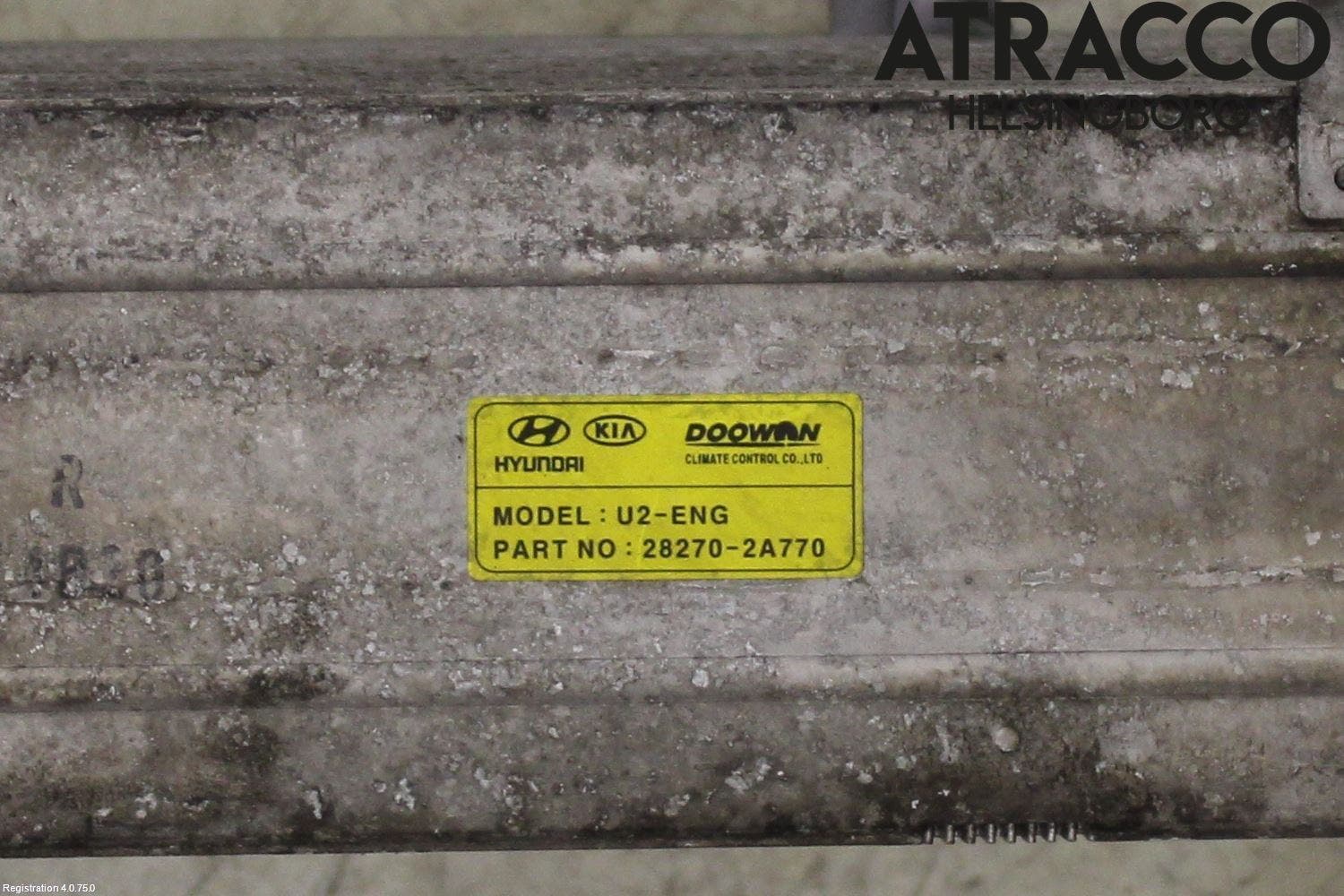 Kia CEED 12-18 Laddluft-Intercooler Kyl