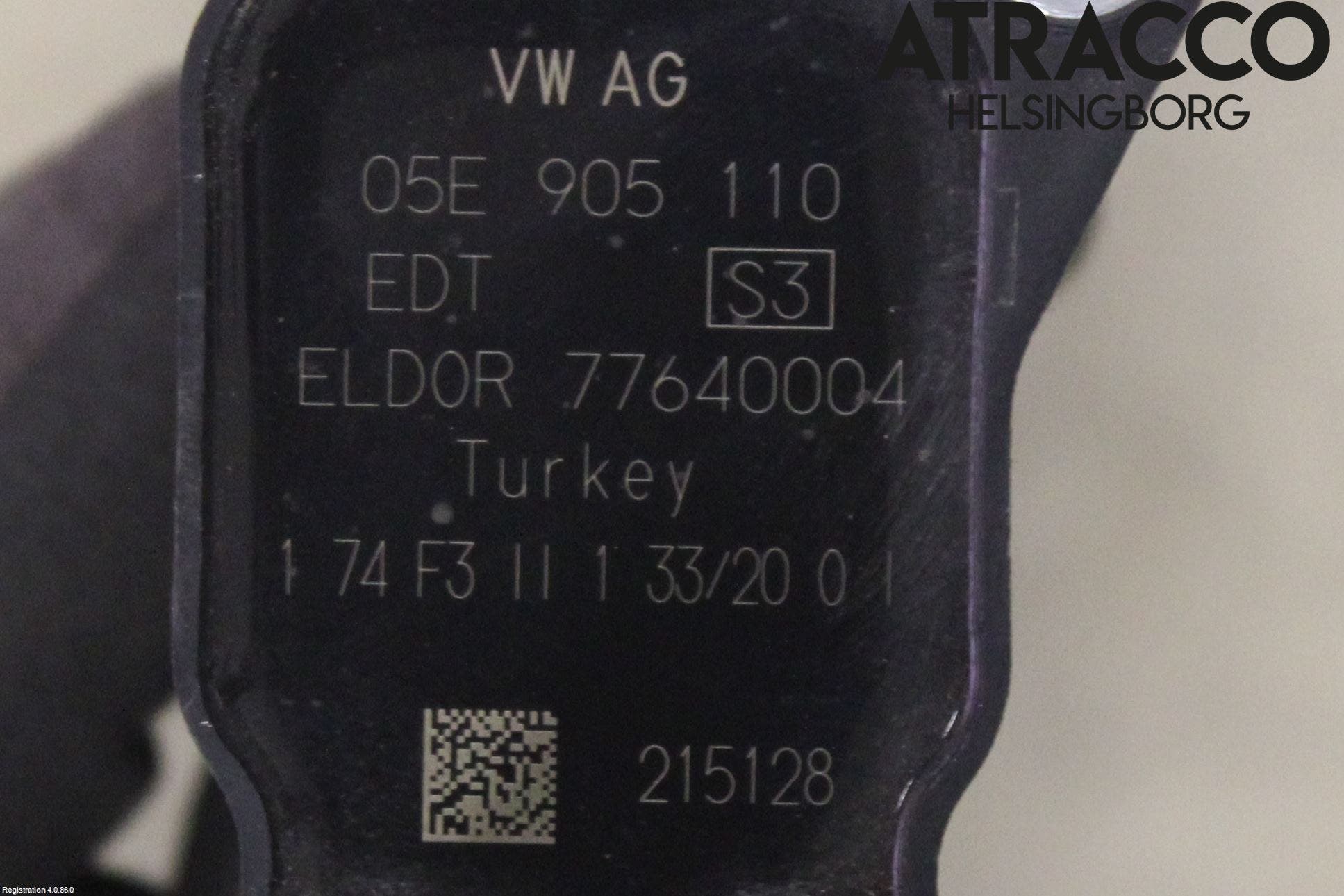 Volkswagen VW TOURAN 16- Tändspole