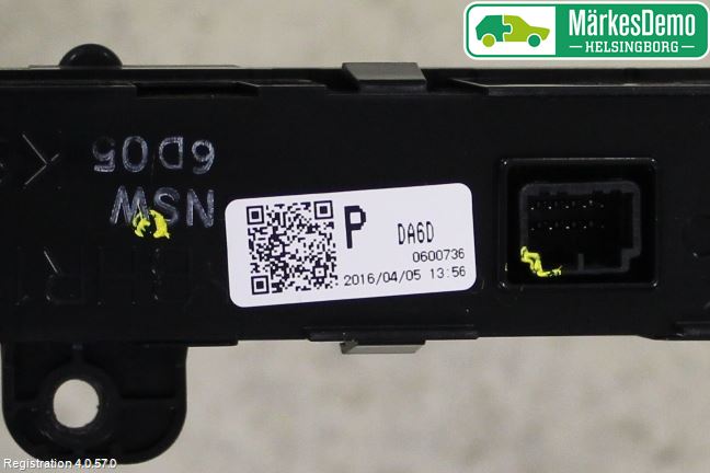 Mazda CX-3 Strömställare Stolvärme