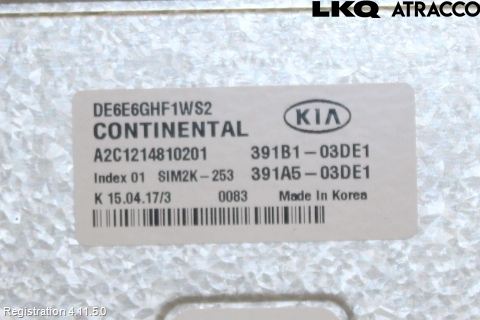 Kia NIRO (DE) 17-22 Styrenhet Insprut Bensin