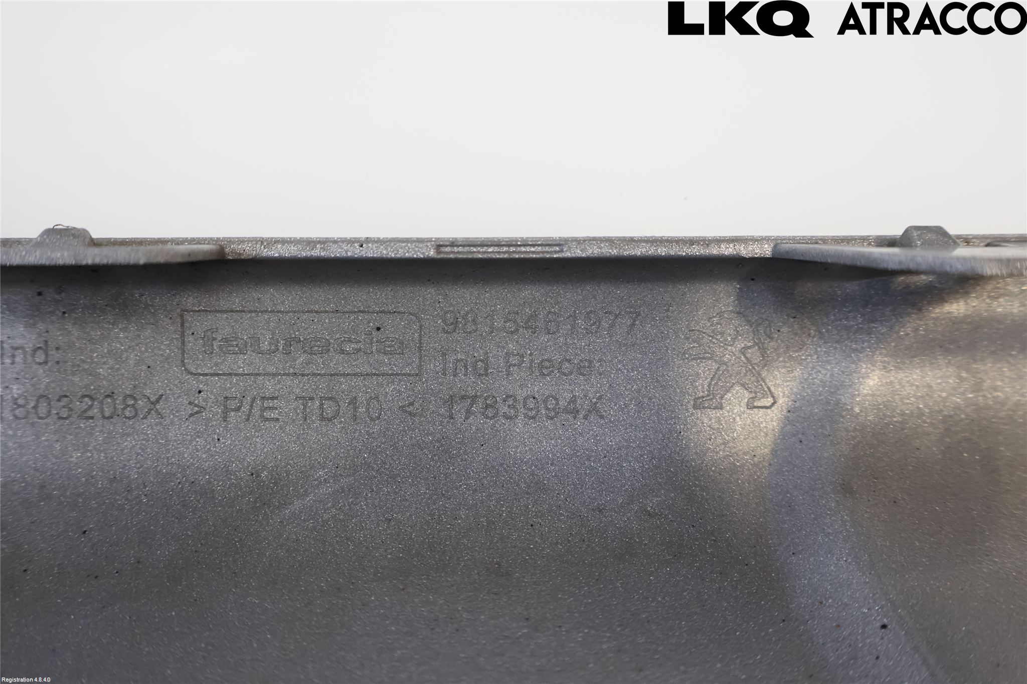 Peugeot 2008 13-20 Spoiler Fram