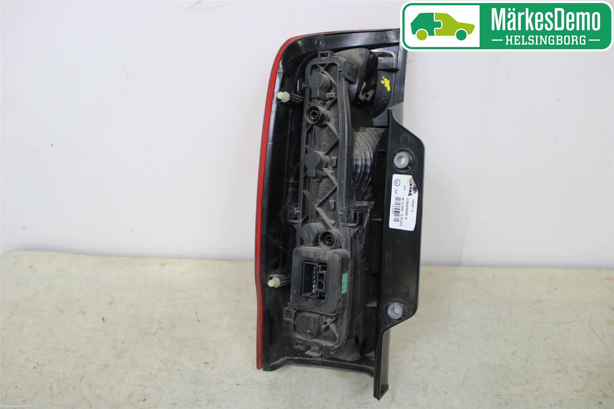 Citroen NEMO Bakljus Höger