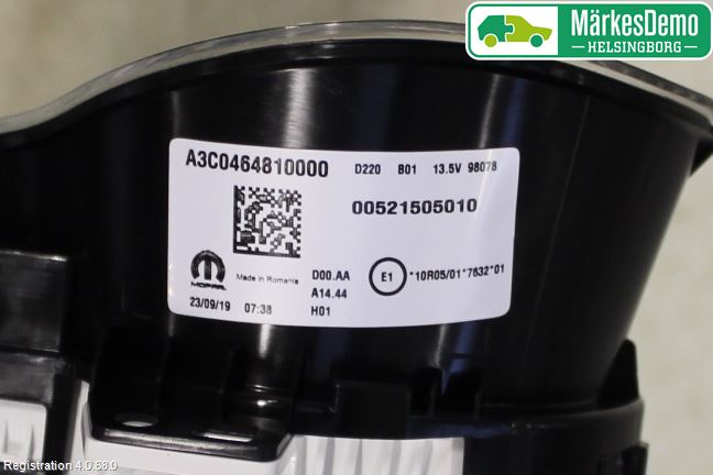 Fiat TIPO/CROSS 16- Instrument Komb