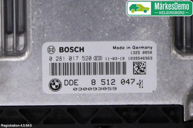 BMW 3 E90/91 SED/TOU 05-12 Styrenhet Inspump Diesel