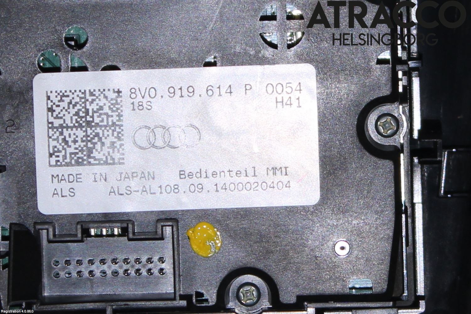 Audi A3/S3 8V 13-20 Strömställare Färddator